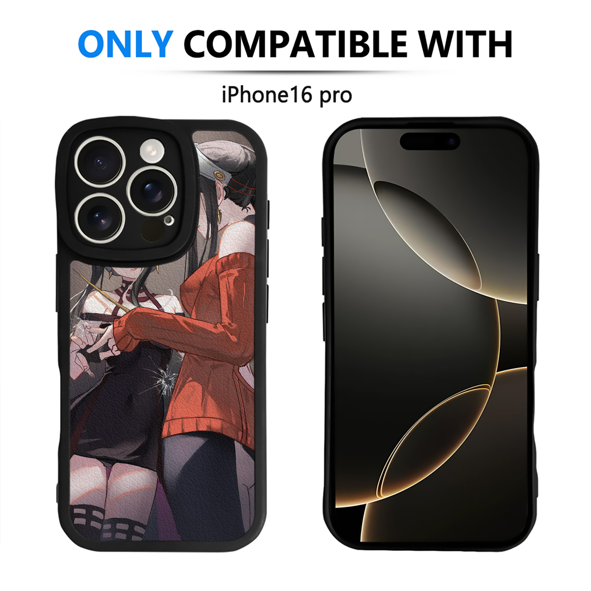 （画像用） SPY×FAMILY间谍家家酒 【iPhone 16シリーズ対応】シリコンスマホケース（レザー調） 材質：シリコン